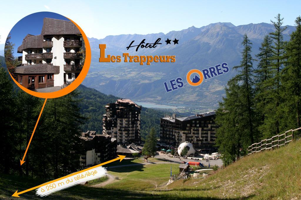 Hotel Les Trappeurs Les Orres Eksteriør bilde